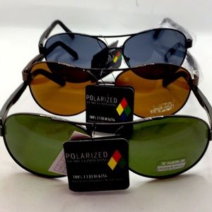 Polarized tac modified metal aviators